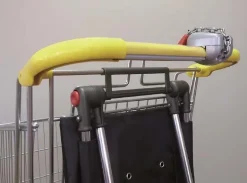 Chariot de marché pliable 2 roues Mini Bag (Bleu Céleste)