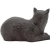 Chat décoratif en fonte