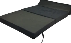 Chauffeuse double unie en coton (Noir)