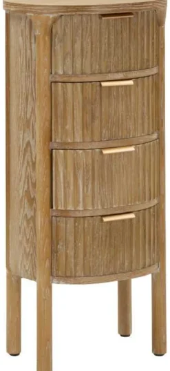 Chiffonnier en bois de sapin Gothenburg 38 x 33.5 x 82 cm