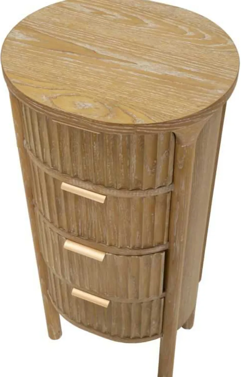 Chiffonnier en bois de sapin Gothenburg 38 x 33.5 x 82 cm