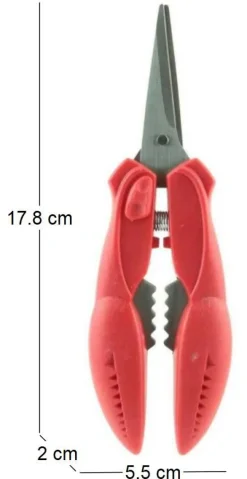 Ciseaux 2 en 1 pour crustacés