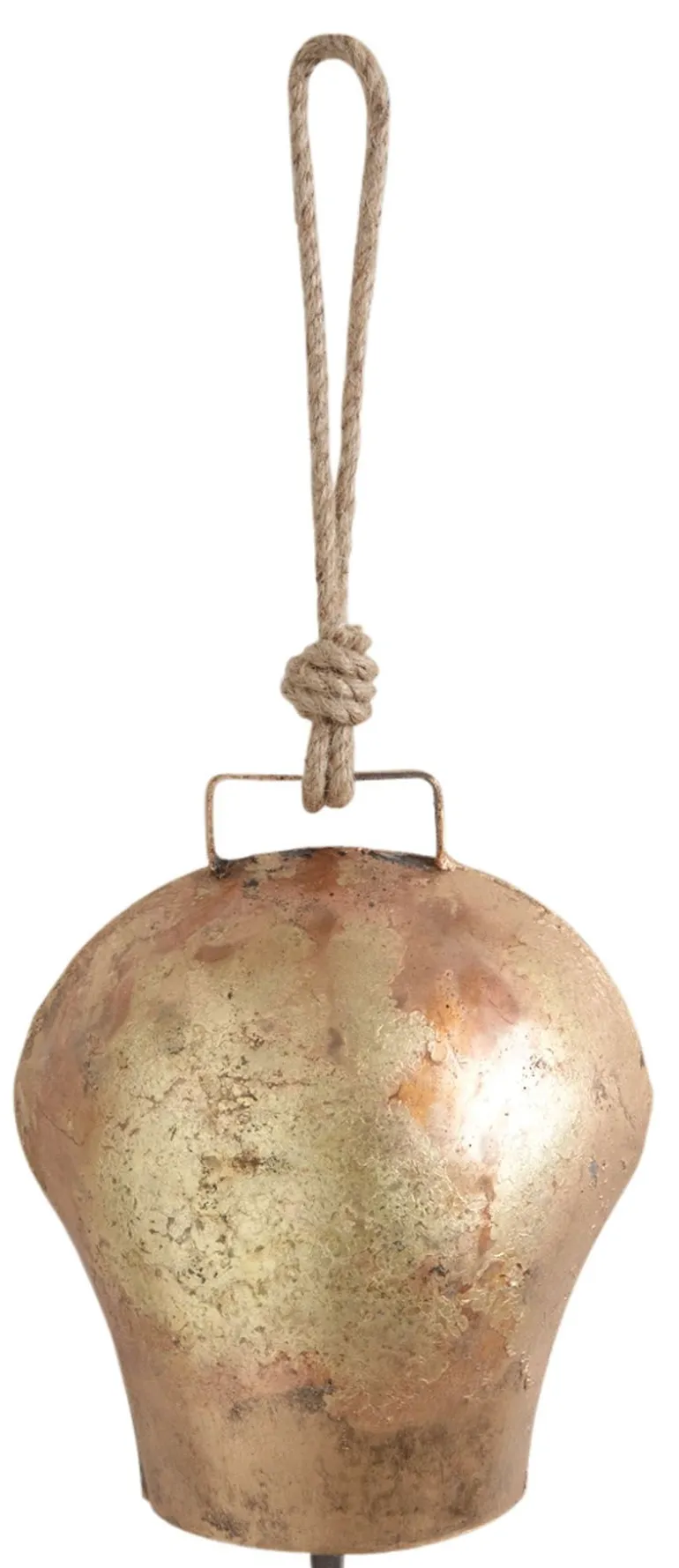 Cloche en métal doré vieilli (Taille 2)