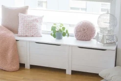Coffre de rangement en pin 85L
