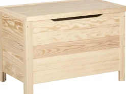 Coffre de rangement en pin 85L