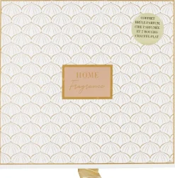 Coffret brûle parfum avec cire parfumée senteur fleur de ceriser