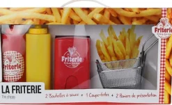 Coffret coupe frites paniers et pousses sauces