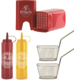 Coffret coupe frites paniers et pousses sauces