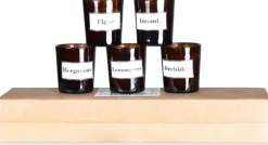 Coffret de 5 bougies parfumées Intemporels