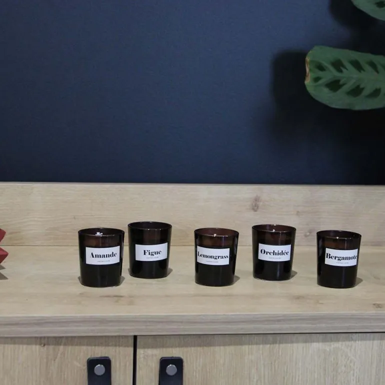 Coffret de 5 bougies parfumées Intemporels