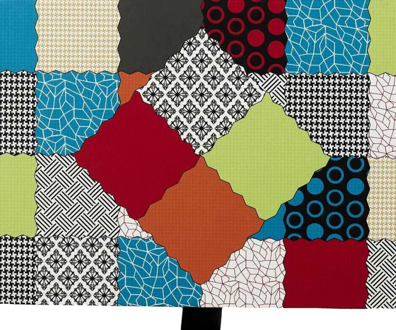 Coffret de 6 bougies parfumées Patchwork