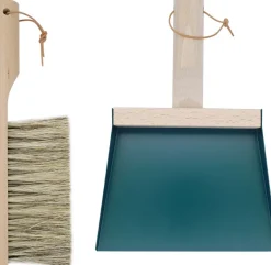 Coffret pelle et balayette Clynk Nature (Bleu orage)