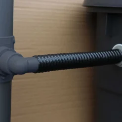 Collecteur d'eau anthracite pour gouttière circulaire (Pour descente circulaire 80 mm)