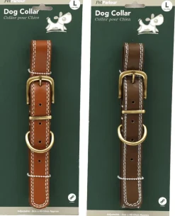 Collier en polyuréthane pour chien (Lot de 2) (L - 53 cm)