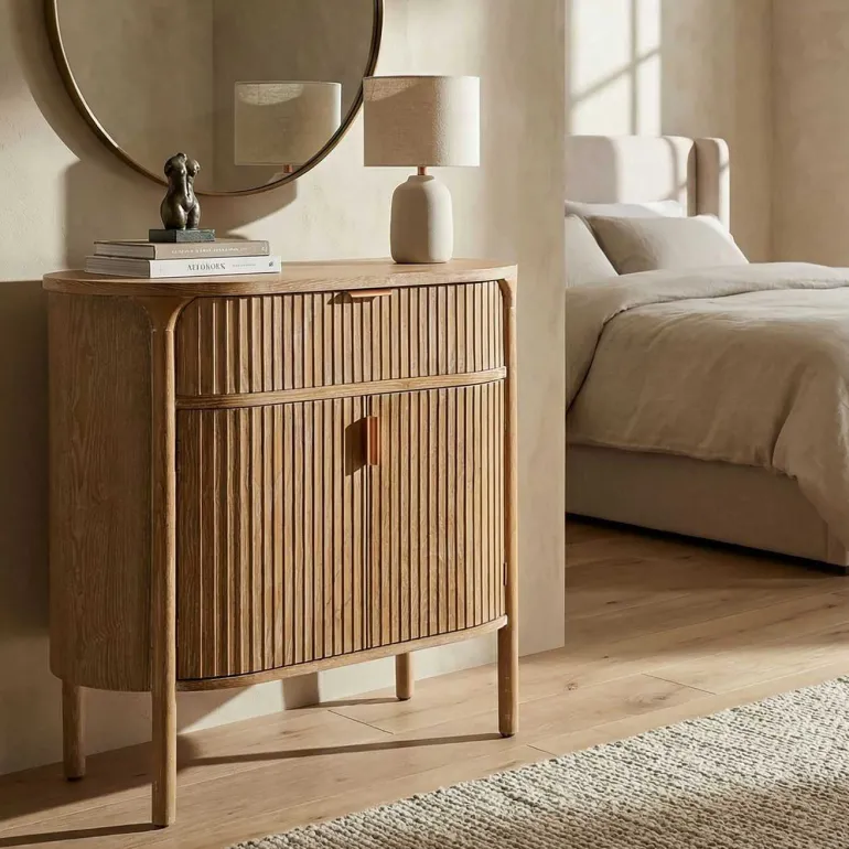 Commode en bois de sapin Gothenburg 81 x 46 x 82 cm