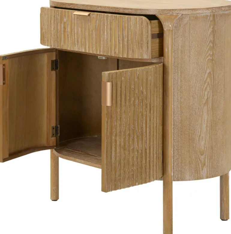 Commode en bois de sapin Gothenburg 81 x 46 x 82 cm