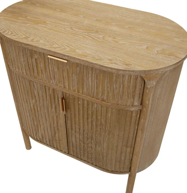 Commode en bois de sapin Gothenburg 81 x 46 x 82 cm