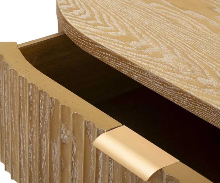 Commode en bois de sapin Gothenburg 81 x 46 x 82 cm