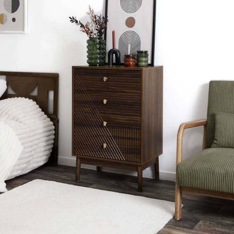 Commode en bois Tiffany