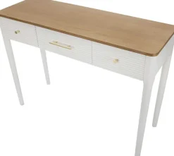 Console en bois avec tiroirs Matera 107 x 37 x 80 cm