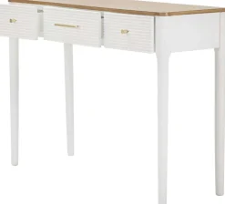 Console en bois avec tiroirs Matera 107 x 37 x 80 cm