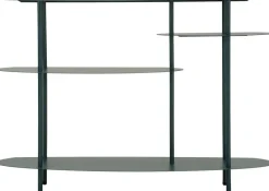 Console en métal Saturn 118 x 34 x 82 cm (Vert)