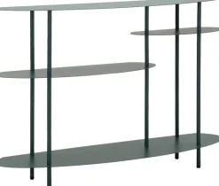 Console en métal Saturn 118 x 34 x 82 cm (Vert)