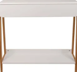 Console scandinave en bois avec tiroir Ida