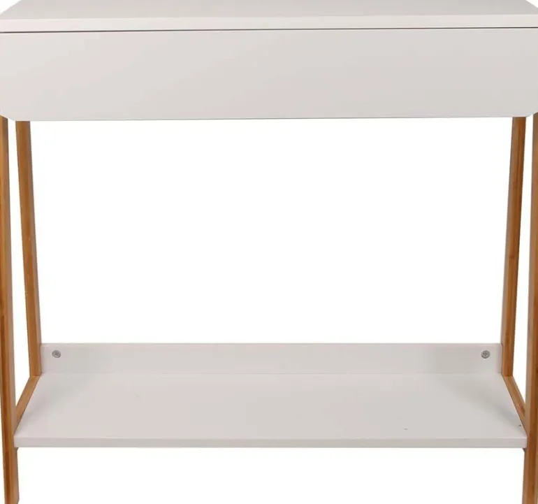 Console scandinave en bois avec tiroir Ida