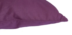Coussin carré pour dossier de canapé 60 cm (Aubergine)