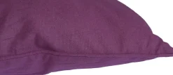 Coussin carré pour dossier de canapé 60 cm (Aubergine)