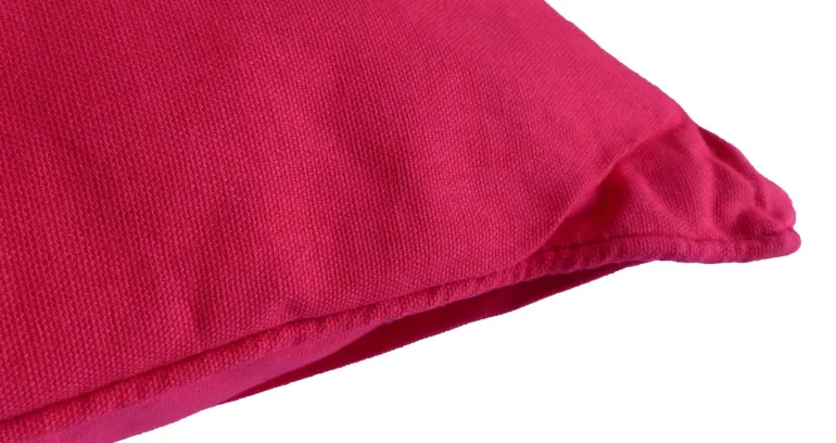 Coussin carré pour dossier de canapé 60 cm (Rouge)