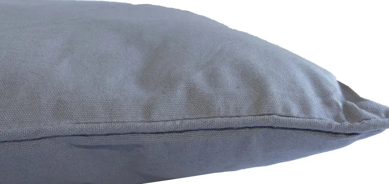 Coussin carré pour dossier de canapé 60 cm (Gris)