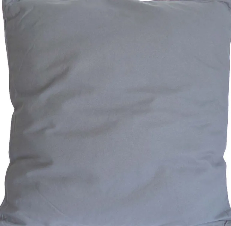 Coussin carré pour dossier de canapé 60 cm (Gris)