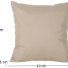 Coussin décoratif déhoussable Monte Carlo