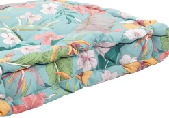 Coussin de palette en coton imprimé 120 x 80 cm (Angele)