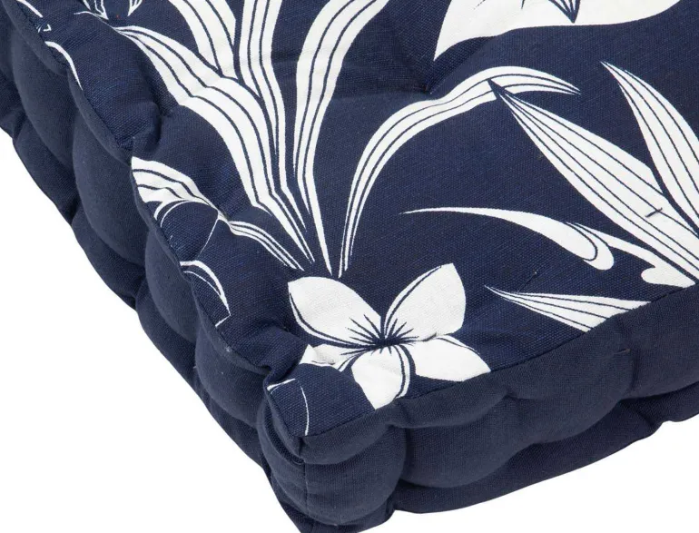 Coussin de palette en coton imprimé 120 x 60 cm (Imprimé Latina)