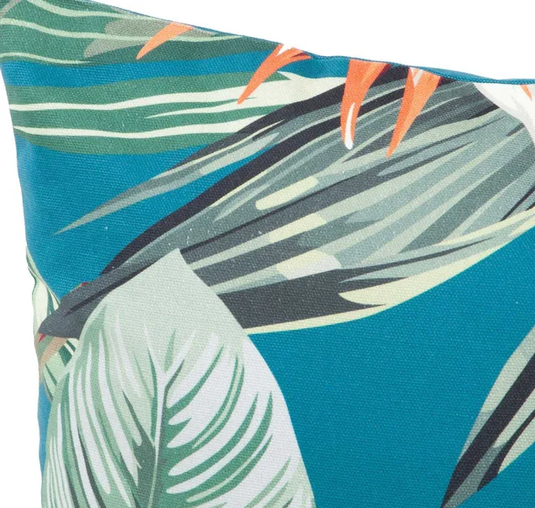 Coussin en coton imprimé 45 x 45 cm (Imprimé Silencio)