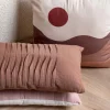 Coussin en coton 45 x 45 cm Sunset (Sable)