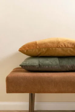 Coussin en velours Velvet 60 x 40 cm (Vert mousse)