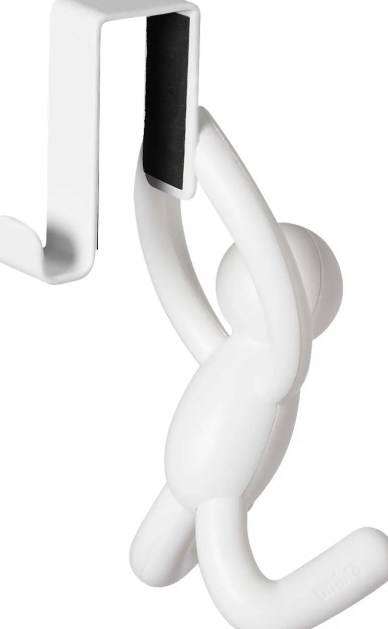 Crochet dessus de placard Buddy (Lot de 2) (Blanc)