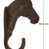 Crochet en fonte Cheval (Lot de 4)