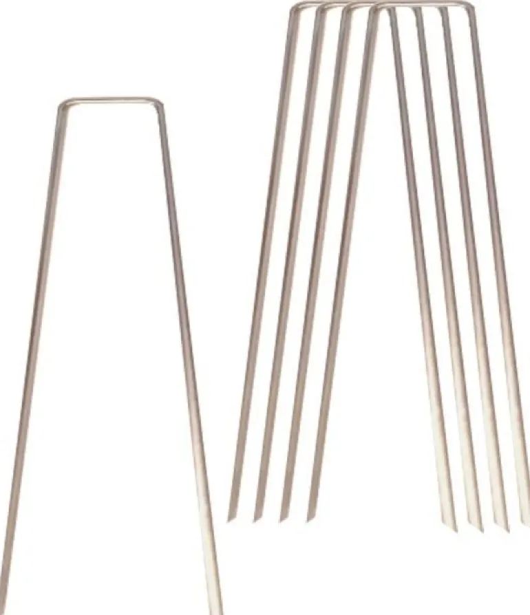 5 crochets pour pose de gazon artificiel