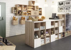 Cube de rangement en pin massif Dinamic (Simple)