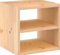 Cube de rangement en pin massif Dinamic (Tablette intermédiaire)