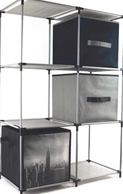Cube de rangement 30 x 30 cm Smart (Noir)