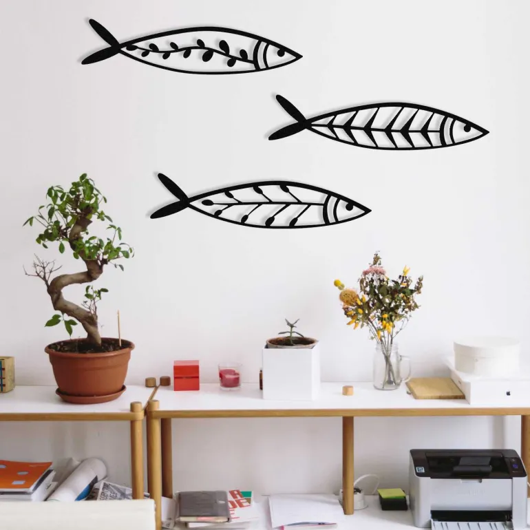Décoration murale en métal - Mer (Poisson)