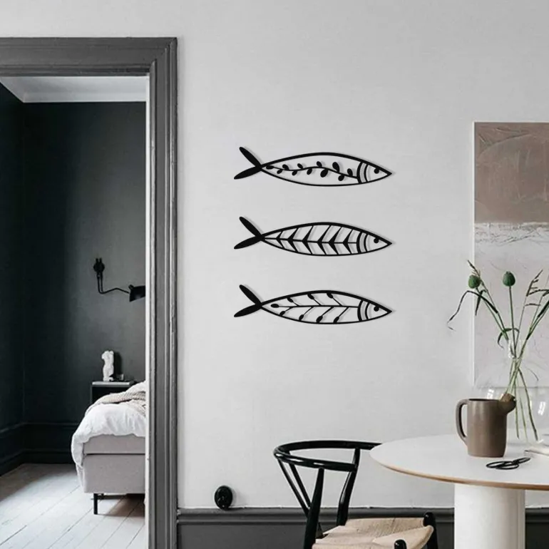 Décoration murale en métal - Mer (Poisson)