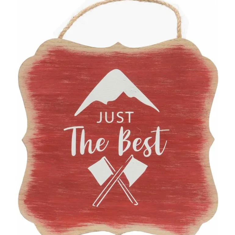 Décorations à suspendre Just the best (Lot de 4)