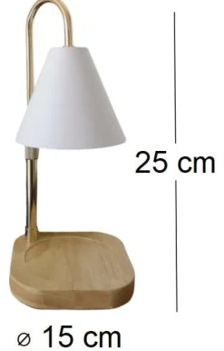 Diffuseur d'huiles essentielles par chaleur douce Candelia